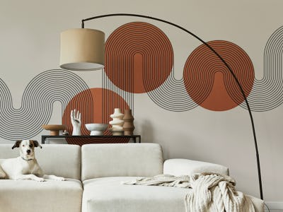 Warm Copper Art Deco
