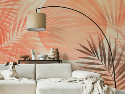 Tropical Sunset Peach Paradise