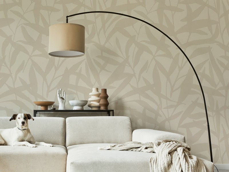 Beige Organic Pattern