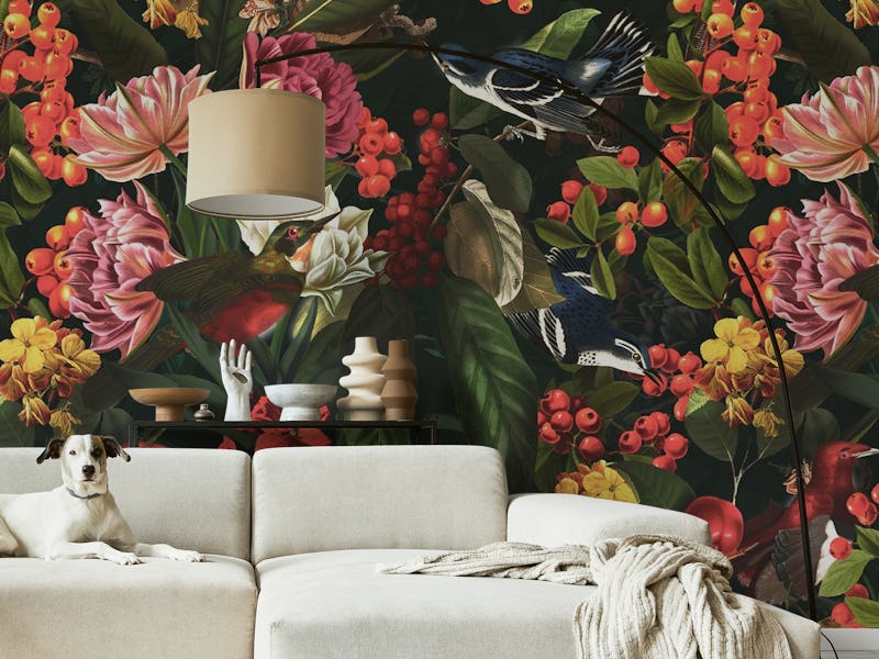 Floral and Birds XLVI - Night