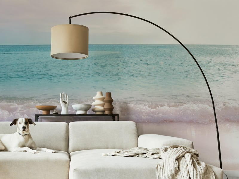 Soft Pastel Ocean Waves 1