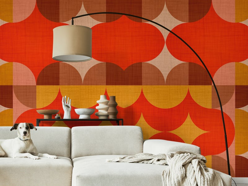 Mid-Century Ornament Fabric