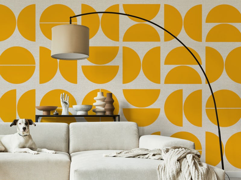 Gold Yellow Bauhaus