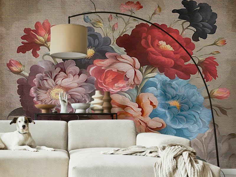 Old Moody Floral Fabric