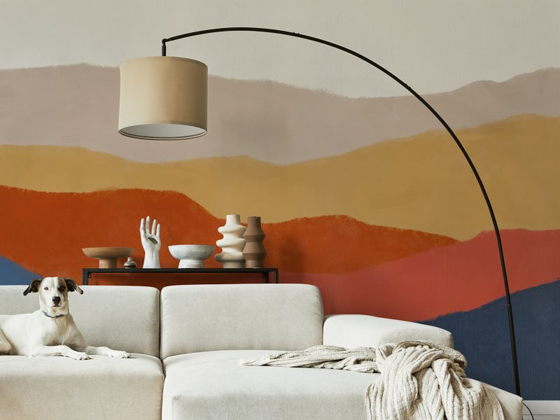 Vintage Minimal Mountains 1