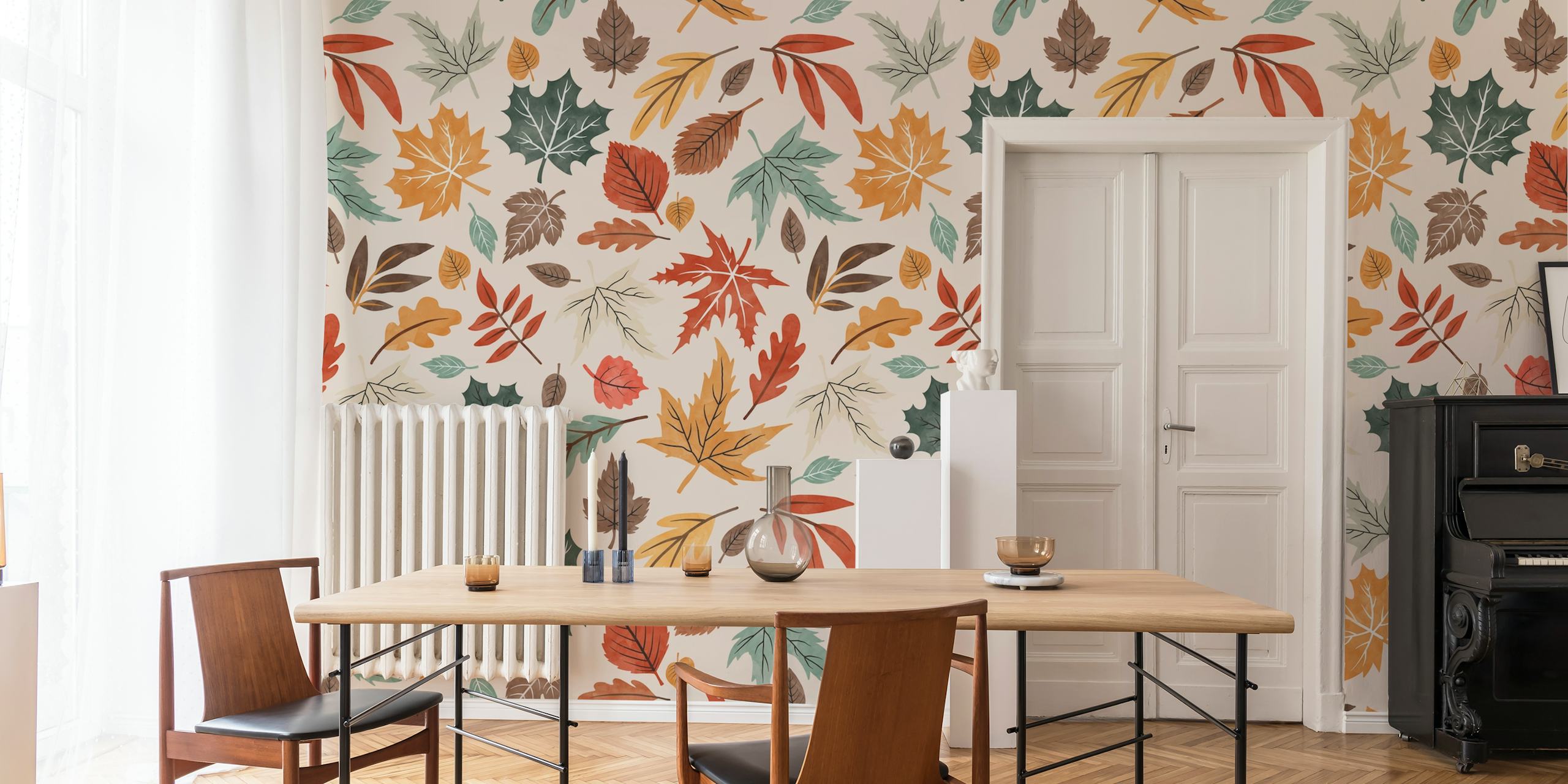 Autumn leaves fall II w ustawieniu pokoju