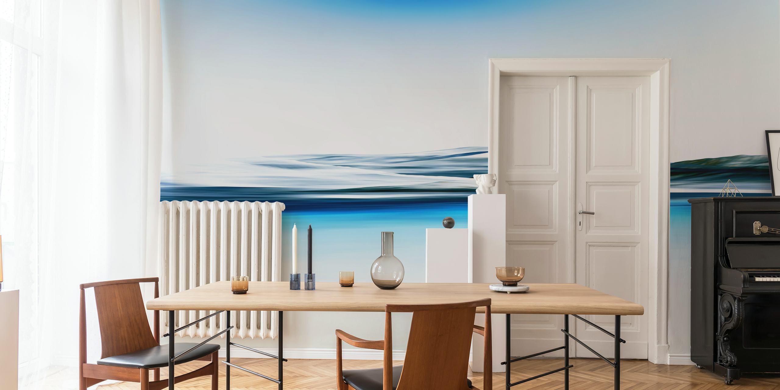 Magestic Mountain wallpaper in a room