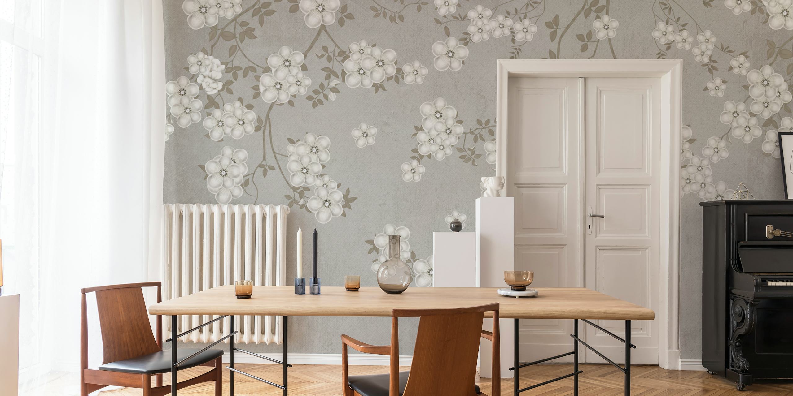 Charming Botanical Design tapet i et rum