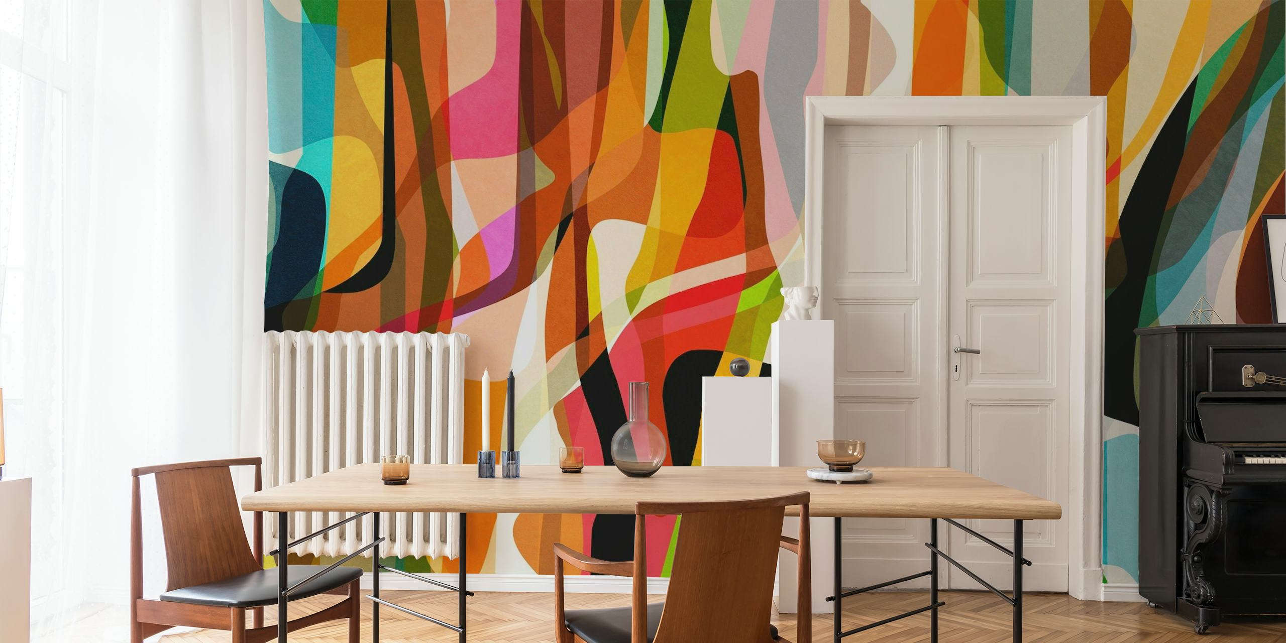 Colored Ripples Wallpaper | Buy High-Quality Wallpapers Online