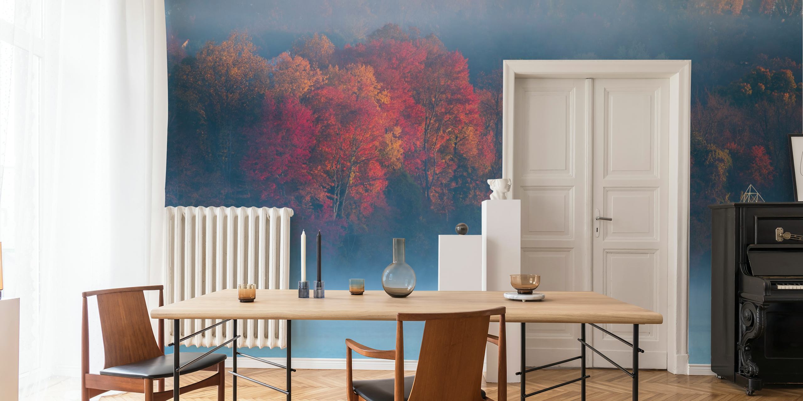 Fall Impression 4 ταπετσαρία σε ένα δωμάτιο