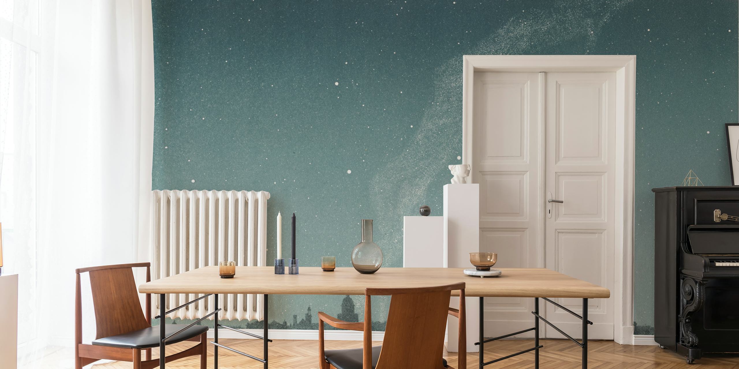 Ciel de l'Horizon de Paris wallpaper huoneessa