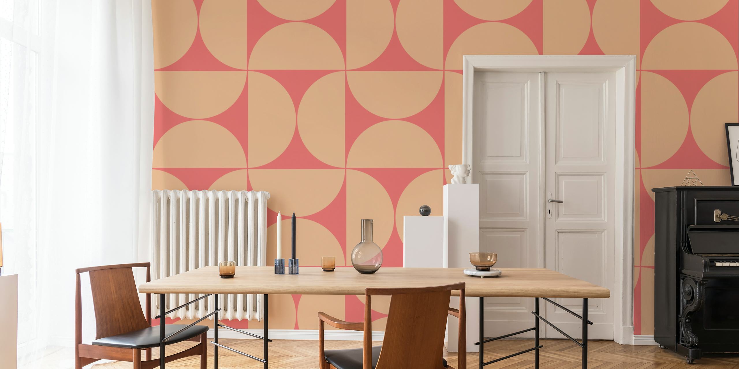 Mid-Century Modern Pattern No54 tapetdesign.