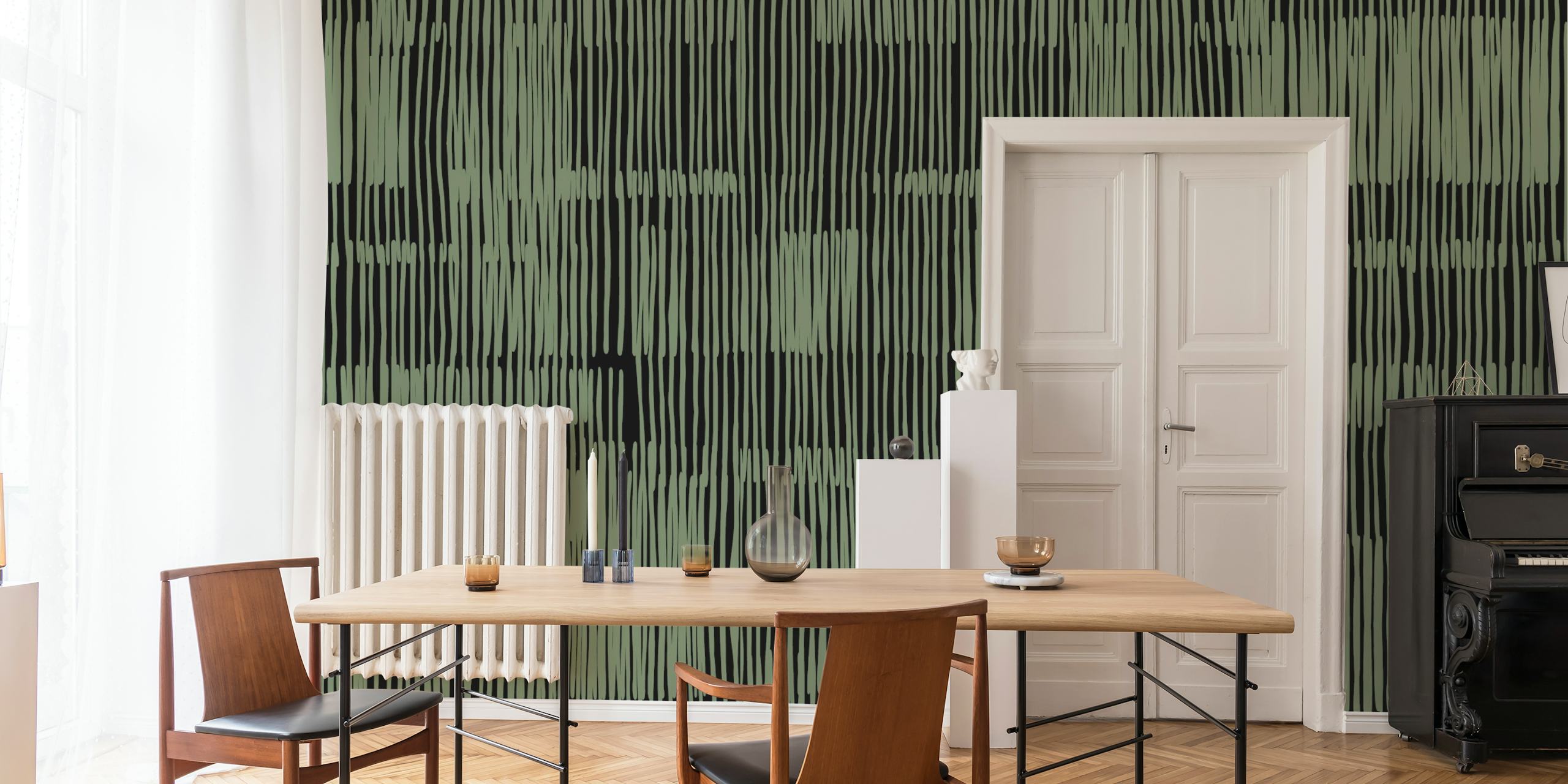 Urban Chic Strokes tapet i rommet