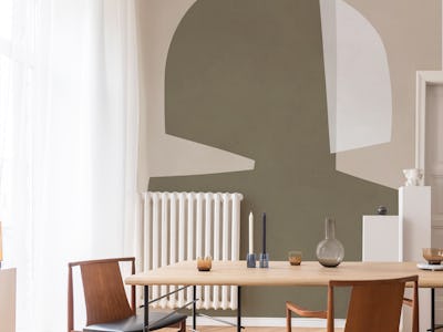 Modern Earth Tone Abstract