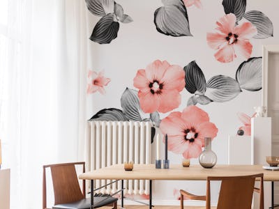 Living Coral Floral Dream 4