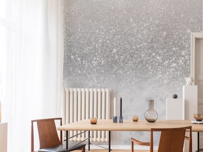 White Marble Silver Ombre 1