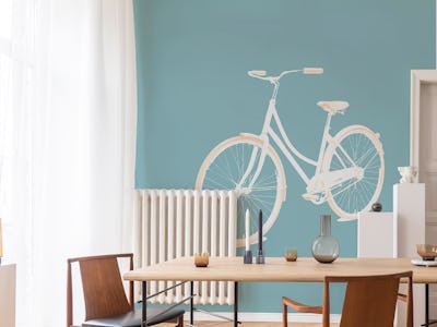 Teal blue Bicycle