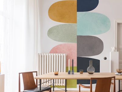 Colorful geometric abstract 02