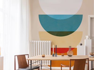 Modern art with circles 22