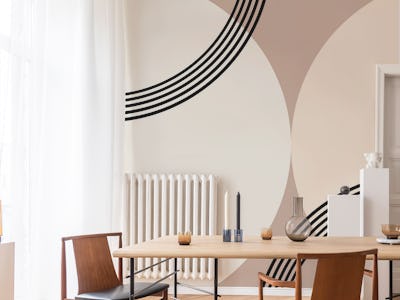 Minimal Abstract Circle Glam 1