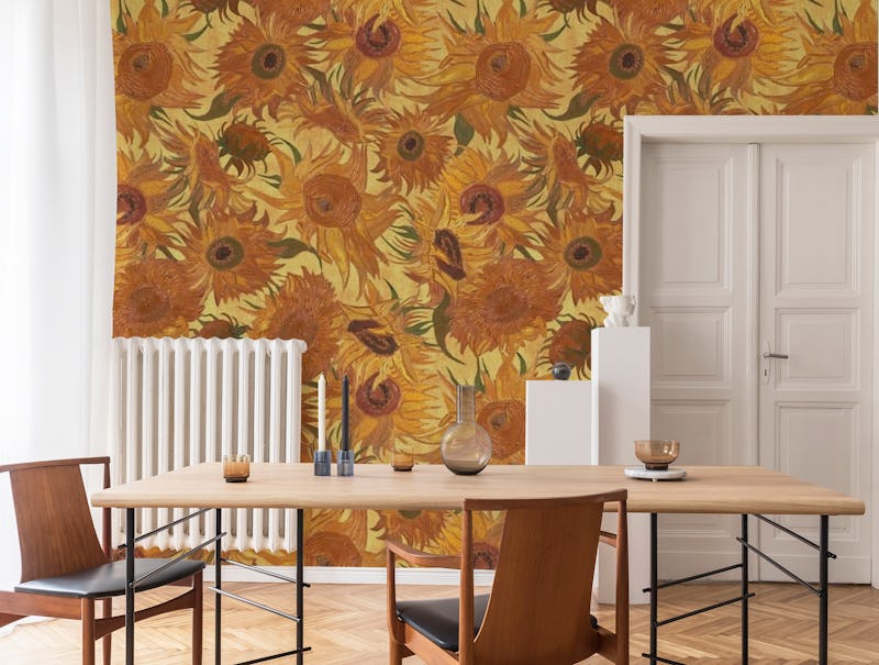 Van Gogh Sunflowers saffron