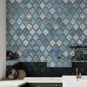 Vintage Moroccan Tiles Blue