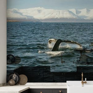 The whale in the fjord