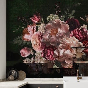 Baroque Moody Opulent Vintage Floral Bouquet 1