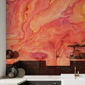 Red coral marble