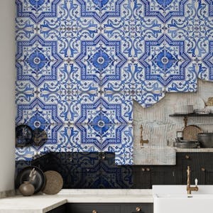 Azulejos tiles in Lisbon