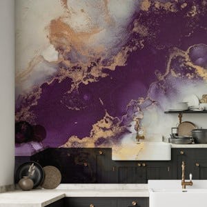 Purple luxury marble