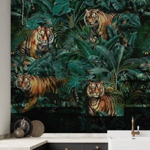Tiger Jungle Pattern