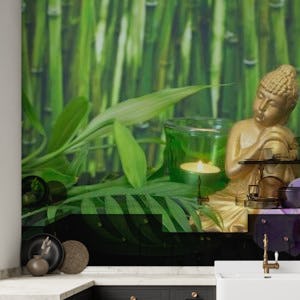 Buddha And Bamboo