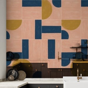 Painted Wall Tiles Three