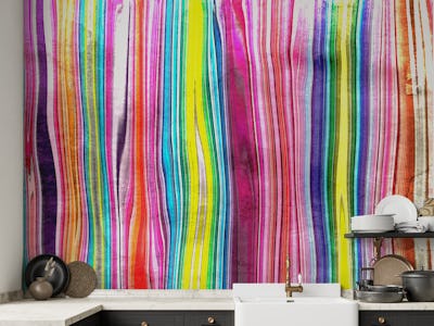 Radiant Spectrum Stripes