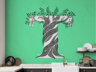 Tree Letter Art