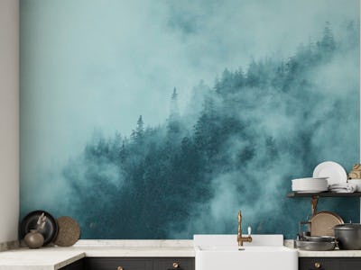Foggy Forest Blue