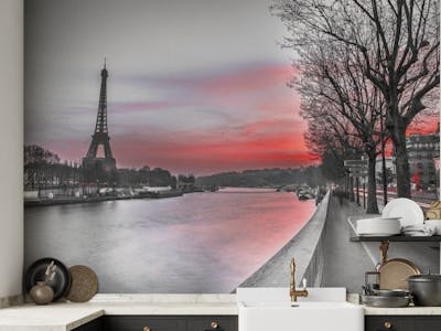 River Seine and Eiffel tower
