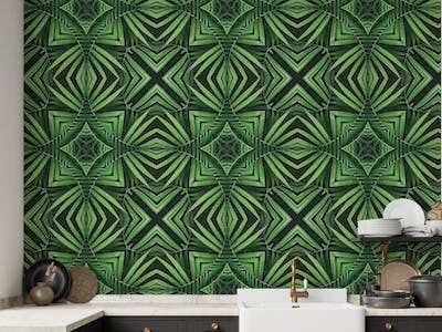 Tropical Green Jungle Tiles