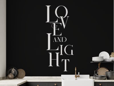 Love And Light Typo 2