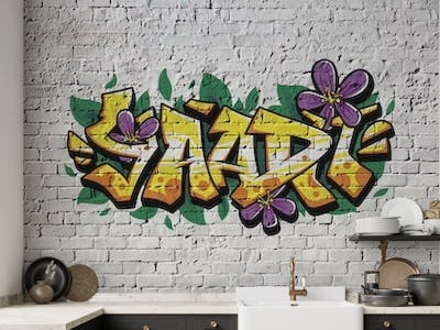 Graffiti Florals