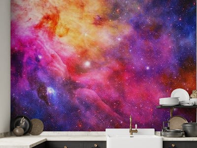 Outer space galaxy