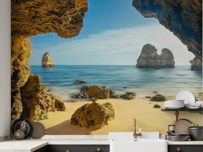 Algarve rock coast