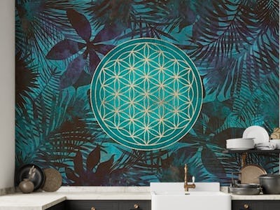 Flower Of Life Exotic Jungle