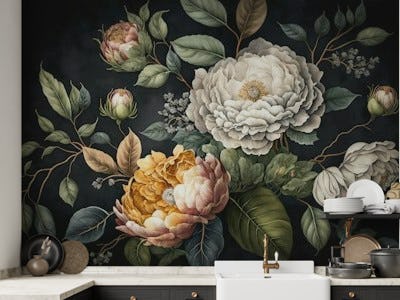 Moody Baroque Large Floral II