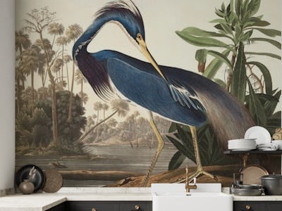 Vintage Tropical Bird