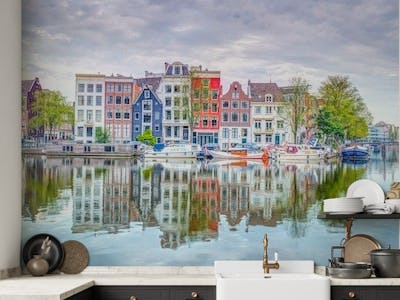 Serene Splendor of Amsterdam Reflections