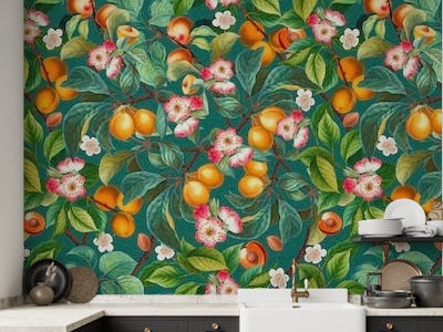 Fruits and Floral Pattern