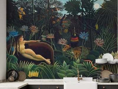 The Dream by Henri Rousseau - Tropical Rainforest
