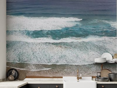 Rough Waves Portugal Atlantic